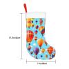 BrUgui Joyful Festive Christmas Stockings - Soft Plush Fabric, Perfect for Holiday Decor and Gifts Hot Air Balloons view 2