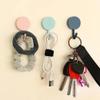 DHDestined Fateful 6 Pack Adhesive Hooks Cute Utility Hooks, Key Hooks for Wall Decorative, for Hanging Hat, Towel, Key, Towel Hook Wall Mount for Home, Kitchen, Bathroom, Office(Dark Blue) view 3