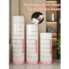 Rotating Shoe Rack Organizer Cabinet 360 Rotating Shoe Cabinet Modern Free Standing Shoe Organizer Rack Premium Rotating Shoe Rack with Doors for Hallway Closet Living Room. ( Size : 8th floor ) view 3
