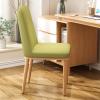 HUHJYUGE Dining Chairs Set of 4 Modern Wood, Dining Chairs Modern Upholstered, Soft Comfy Upholstered Kitchen Chair with Metal Leg and Backrest, for Living Room, Lounge (A 4) view 3