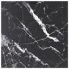 GOLINPEILO Square Table Top Tempered Glass Replacement Tabletop, Kitchen Tabletop Multipurpose for Dining Table, Black and White 31.5"x31.5" 0.2" Tempered Glass with Marble Design view 1
