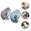 2pcs Self-Draining Soap Dish with Suction Cups, Waterproof Bar Soap Holder for Bathroom and Kitchen, Fast Drying, Strong Adhesion, Easy to Install view 3