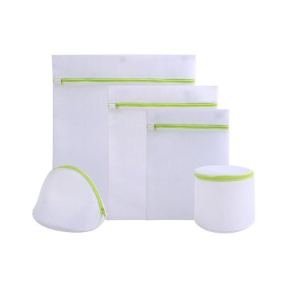 6Pcs Mesh Laundry Bags for Delicates with Premium Zipper, Travel Storage Organize Bag, Clothing Washing Bags for Laundry, Blouse, Bra, Hosiery, Stocking, Underwear, Lingerie