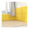 XLIHAWY 3D Peel and Stick Wall Panels, PU Anti-Collision Bedside Protective Wall Cushion, Soundproof Queen Bed Headboard for Bedroom(11.8x23.62in,1pcs) view 1