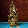 Ganeshaartsncrafts Lord Ganesh Statue 28 cm Brass Ganpati God Home Temple Puja Pooja Idol Indian Tabletop Desk Ganpati Hindu Murti and Sculptures for Decorations for Home and Diwali Gifts view 2