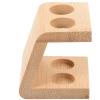 Bamboo Toothbrush Holder Bamboo Pen Holder Bathroom Counter Organizer for Desk view 1