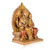 Handcrafted Resin Shiv Ganesh Parvati Showpiece for Home Dcor/Gifting/Table Dcor Lovable Designer Decorative BYONWARDINDIA ZZK3 view 3