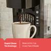 BLACK+DECKER Family Single Serve K-Cup Brewer: Large 50oz Water Reservoir, Versatile Ground Coffee & K-Cup Compatibility, Adjustable Tray for Travel Mugs view 3