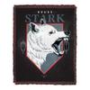 Northwest Game of Thrones Woven Jacquard Throw Blanket, 46" x 60", House of Stark view 1