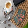 Caroline's Treasures Welsh Terrier Christmas Foam Coaster Set of 4 Cup Coasters for Indoor and Outdoor, Coaster for Tabletop Protection, Anti Slip, Mouse pad Material view 3