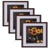 Picture Frames Set of 4. 1-1/8" Polystyrene Modern Cherry 12x18 Wholesaleartsframes-com 313-VIII Series Made in USA view 1