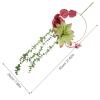 GANAZONO Hanging Simulated Wreath for Indoor and Outdoor Decor Greenery Garland for Wedding and Party Decoration view 3