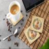 Caroline's Treasures Lakeland Terrier and Flowers Foam Coaster Set of 4 Cup Coasters for Indoor and Outdoor, Coaster for Tabletop Protection, Anti Slip, Mouse pad Material view 3