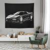 FeoYoed Tapestry Wall Hanging Decor Wall Art for Bedroom Living Room Dorm Picnic Japanese Jdm Car Nsx Black Cool Handsome. 50"x60" view 4