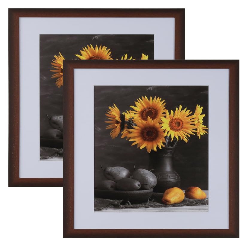 Picture Frames Set of 2. 1-1/8" Polystyrene Modern Cherry 11x16 Wholesaleartsframes-com 313-VIII Series Made in USA