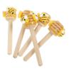 Abaodam 5pcs Bee Show Rack Honey Dipper Decor Wooden Sign Tabletop Centerpiece Tiered Tray Wood Sign Festival Tiered Tray Decors Honey Combs Decor Abs Household Crafts view 1