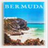Bermuda Travel Poster Fridge Magnet (2.5 x 3.5 inches) view 1