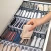 Underwear Drawer Organizer Closet Dresser Drawer Divider Underbed Organizer - Large Capacity Combination Bins for Socks, Panties, Ties, Belts, Bra. Storage Boxes Sock and Underwear Drawer Organizer ( view 3