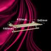 Antique Gold Polished Bathroom Accessories White Crystal Bath Decoration Bathroom Hardware Set Solid Brass Bathroom,60 cm view 2