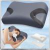 Adjustable CPAP Pillow for Side & Back Sleepers Reduce Mask Air Leaks & Pressure, Cervical Memory Foam Neck Support with 2cm Removable Insert, Cooling Washable Cover Fits Full Face & Nasal Masks view 1