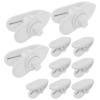 UKCOCO 10pcs Earphone Cable Clips 360 Degree Rotating for Collars view 1