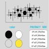 Cadeali Geometric Metal Wall Art, Metal Abstract and Geometric Wall Decor, Minimalist Line Art, Abstract Decor, Modern Decortion for Living Room, Bedroom, Office(Sliver, 29"x14"|76x37cm) view 4