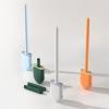 exnox Wall-Mounted Non-Punching Toilet Brush No Dead Angle Toilet Cleaning Brush Household Removable Pole Toilet Brush view 2