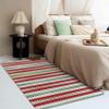Christmas Rug 2x3 ft, Xmas Area Rug, Holiday Rugs for Entryway Living Room Bedroom, Red and Green Carpet, Kids Room Decor for Boys Girls, Washable Non Slip Soft Low Pile Indoor Door Mat view 3