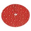 Yssammns Christmas Tree Skirt, Gold Glitter Stars, red and Gold Xmas Plush Tree Skirt Xmas Tree Ornaments for Xmas Holiday Party Decorations 36" view 1