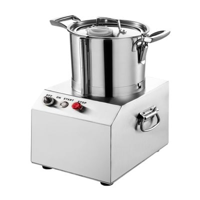 4/6/10/15L Electric Automatic Chopper, Commercial Food Processors, Stainless Steel Electric Meat Vegetable Cutter Grinder, CE/FCC