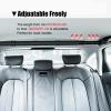 ARTSZY Telescopic Car Clothes Hanging Bar, 0.85-1.4M/2.7-4.5FT Adjustable Garment Organizer Rack with Longitudinal Regulator, Non-Slip Clothing Rod for Trunk Rear view 4