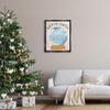 Stupell Industries Let It Snow Globe Framed Floater Canvas Wall Art by Hannah Byatt view 3