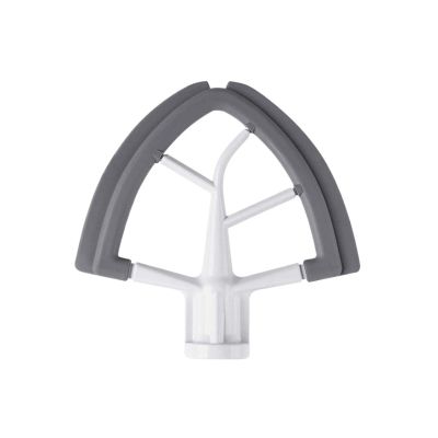 Flex Edge Beater Mixer Accessory Tilt-Head Stand Mixer Bowls Compatible for 4.5-5 Quart Bowls Beater with Silicone Edges Compatible for Kitchenaid