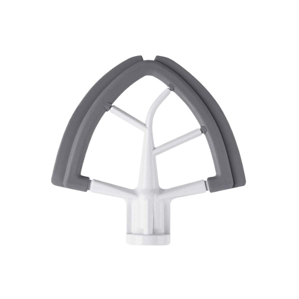 Flex Edge Beater Mixer Accessory Tilt-Head Stand Mixer Bowls Compatible for 4.5-5 Quart Bowls Beater with Silicone Edges Compatible for Kitchenaid