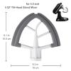 Flex Edge Beater Mixer Accessory Tilt-Head Stand Mixer Bowls Compatible for 4.5-5 Quart Bowls Beater with Silicone Edges Compatible for Kitchenaid view 2