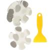 Cabilock Floral Bathtub Stickers Slip Shower Stickers Elegant Fun Bathroom Decals view 1