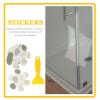 Cabilock Floral Bathtub Stickers Slip Shower Stickers Elegant Fun Bathroom Decals view 2
