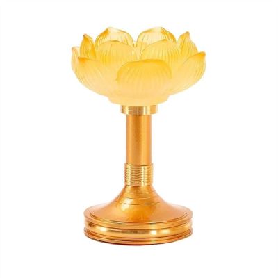 Taper Candle Stick Holder Candle Holder Lotus Candle Holder Exquisite Table Decoration Candle Holder Metal Base Candlestick Holders (Color : C, Size : Large)