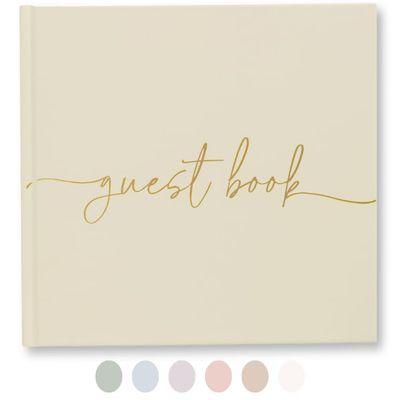 Lamare Wedding Guest Book  Polaroid Guest Book for Wedding Reception, Baby Shower, Birthday, Bridal Shower and Special Event Guestbook  A Stylish Sign in Book for Party - Blank Page