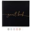 Lamare Wedding Guest Book  Polaroid Guest Book for Wedding Reception, Baby Shower, Birthday, Bridal Shower and Special Event Guestbook  A Stylish Sign in Book for Party - Blank Page view 1