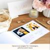 Lamare Wedding Guest Book  Polaroid Guest Book for Wedding Reception, Baby Shower, Birthday, Bridal Shower and Special Event Guestbook  A Stylish Sign in Book for Party - Blank Page view 3