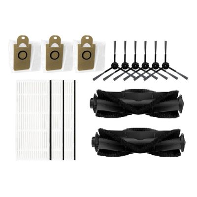 ZeAda Robot Vacuum Cleaner, Mop Pads Dust Bags Sweeper Mop Sweeper Kit,Compatible for Proscenic M7MAX M8