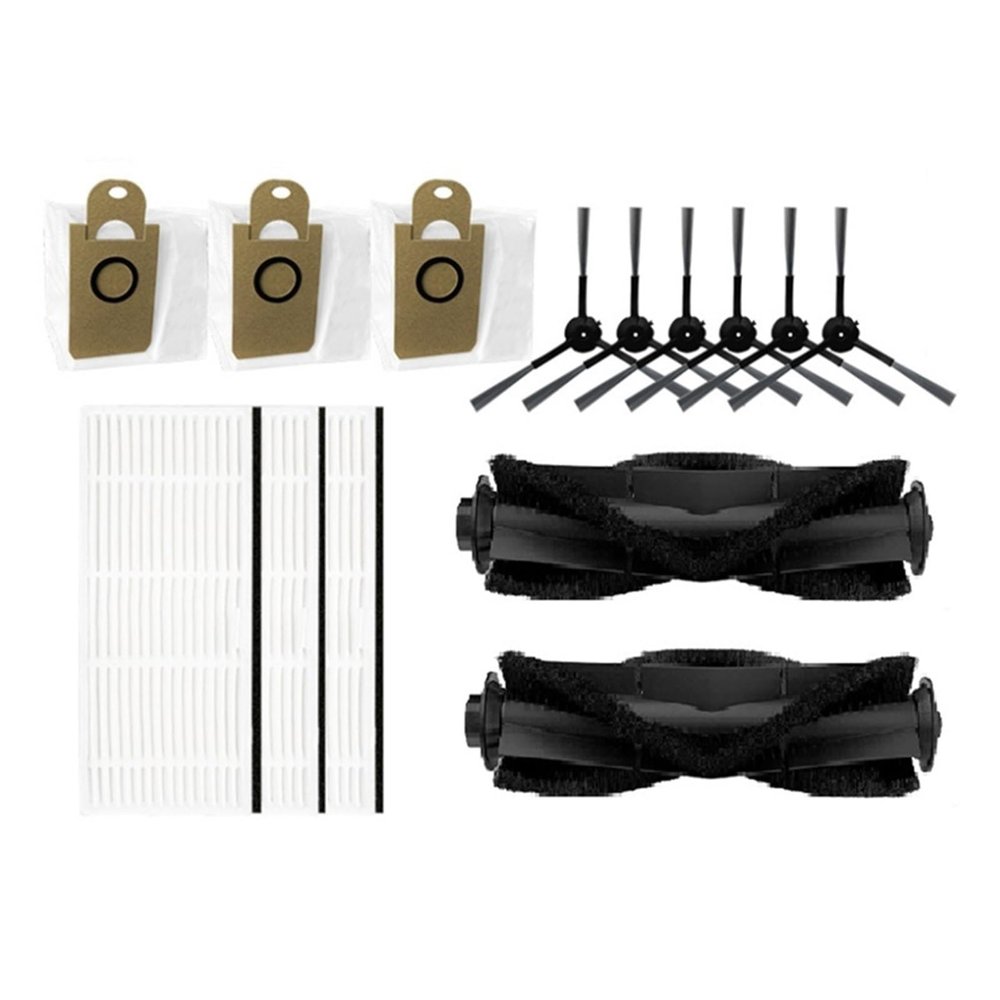 ZeAda Robot Vacuum Cleaner, Mop Pads Dust Bags Sweeper Mop Sweeper Kit,Compatible for Proscenic M7MAX M8