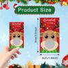 60 Pieces Christmas Scratch Off Cards Stickers Christmas Party Games Blank Gift Certificate for Festive Raffle Tickets 3.5 x 2.1 inch Deer Party Favors Games Supplies view 2
