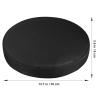 STOBAZA Elegant Round Stool Cover in Material Stretchy Comfortable 35cm Bar Stool Seat Cover view 3