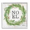 'Noel Seasonal Wreath'| Framed Giclee Art view 1