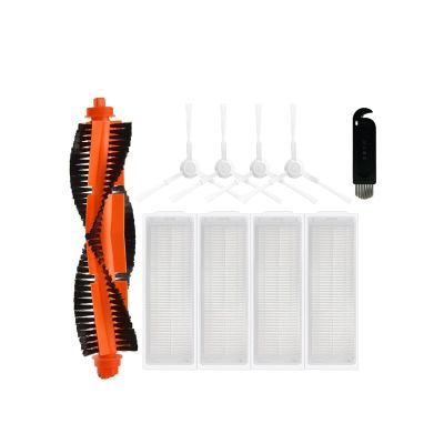 SdypEt Robot Vacuum Mop 3C Spare Parts Accessories Main Side Brush Hepa Filter Mop Rag Cover Replacement. Compatible with Mijia B106CN (Color : Set C)