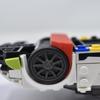 Collectible Car Display Wall Mount Compatible with Lego Speed Champions | Wall Display Mounts Compatible with Lego Racecar Models | Made in USA (Red, 10 Pack) view 4