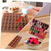 ABOOFAN 2sets Halloween Skull Cookie Silicone Baking with Dropper Flexible and for Easy Demoulding High Temperature for Cookies and Cake Decorations view 3