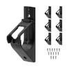 Klein Tools 450-510 2-Inch J-Hooks, Cable Management System with Lockable Latch for Extension Cords, Conduit, Fiber, Ethernet Cables, 6-Piece view 1
